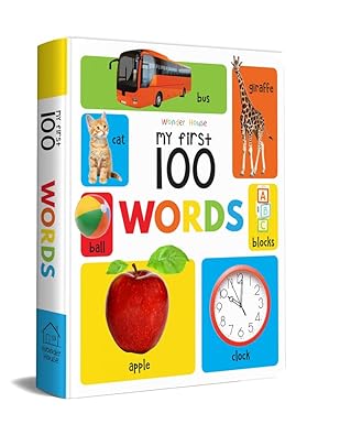 My First 100 Words Padded Board Books