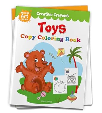 Creative Crayons Toys  Copy Colouring Book