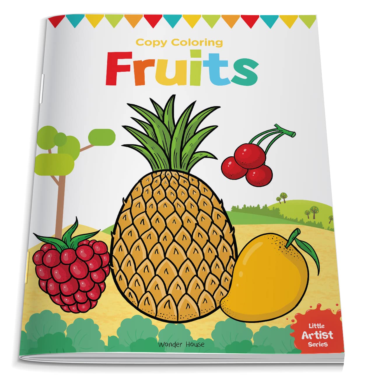 Little Artist Series Fruits Copy Colour Books