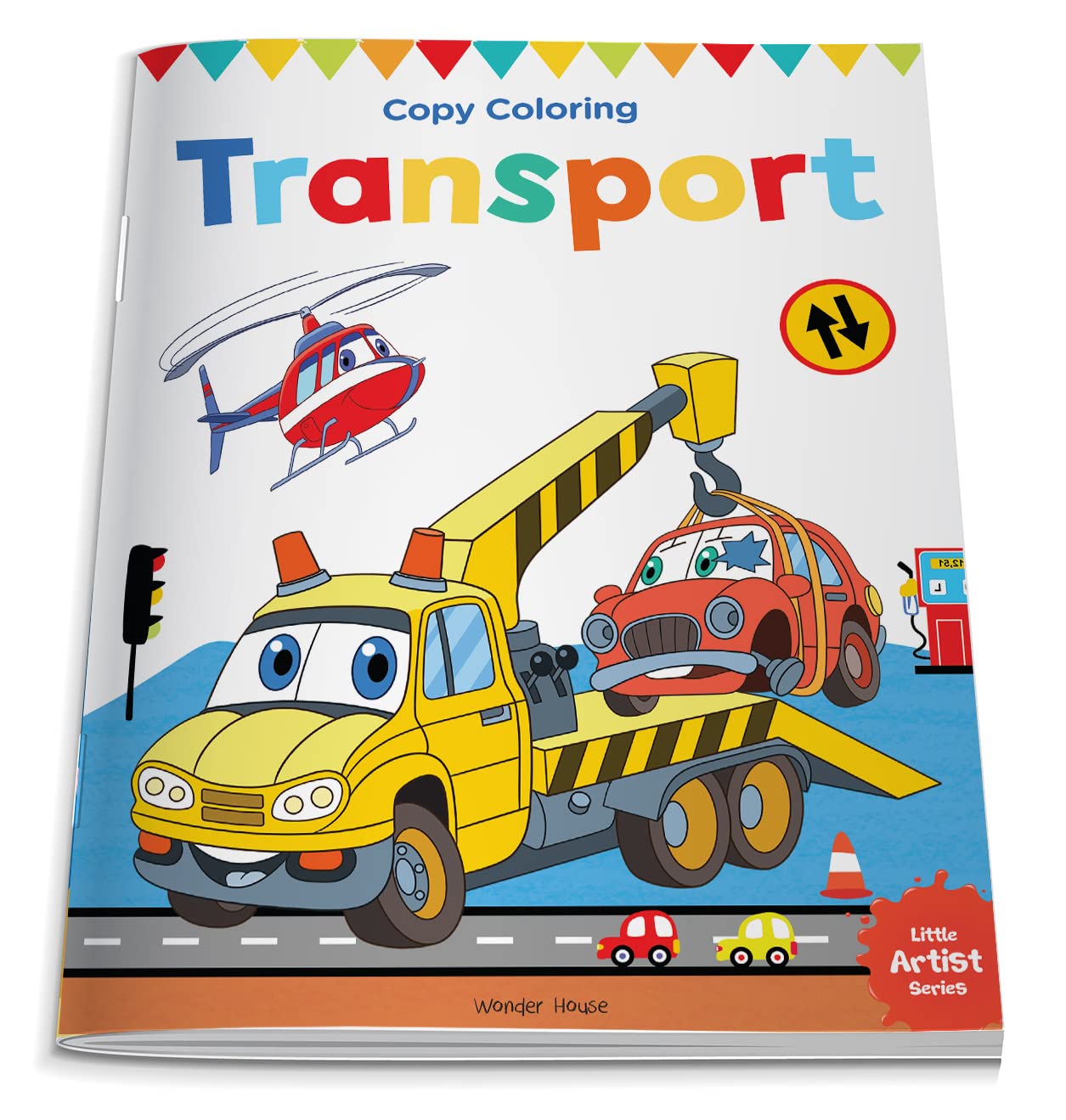 Little Artist Series Transport Copy Colour Books