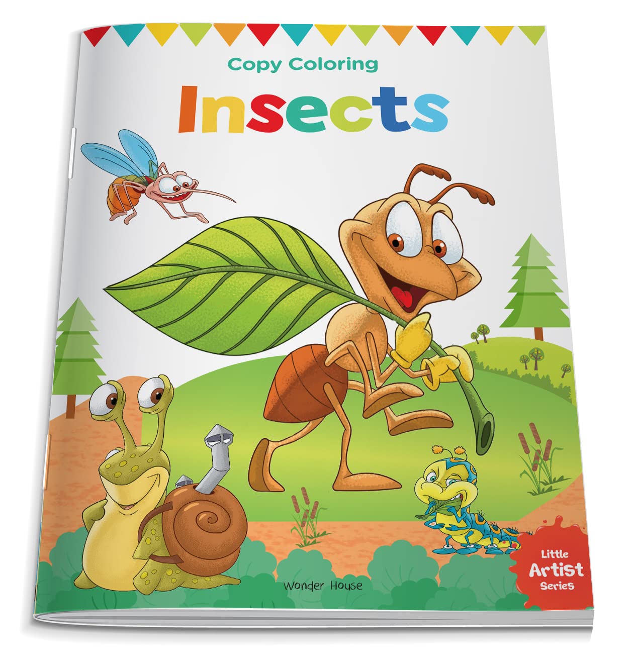 Little Artist Series Insects Copy Colour Books