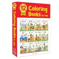 Colouring Books for Kids 12 Books Set