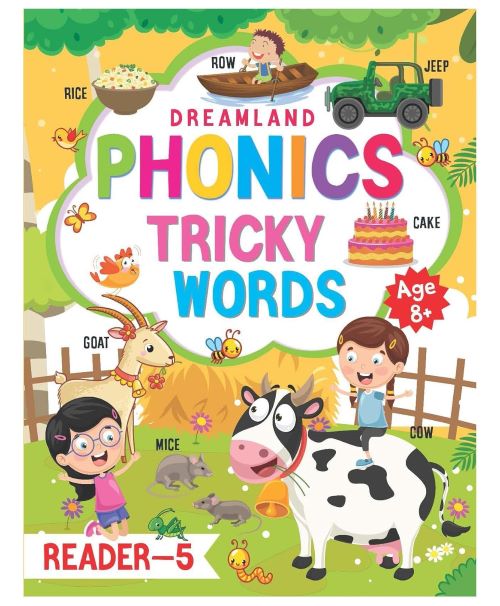 Phonics Reader 5 Tricky Words Age 8+ 