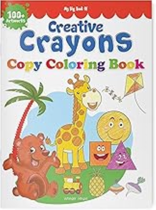  A Creative Crayon Copy Colouring Book