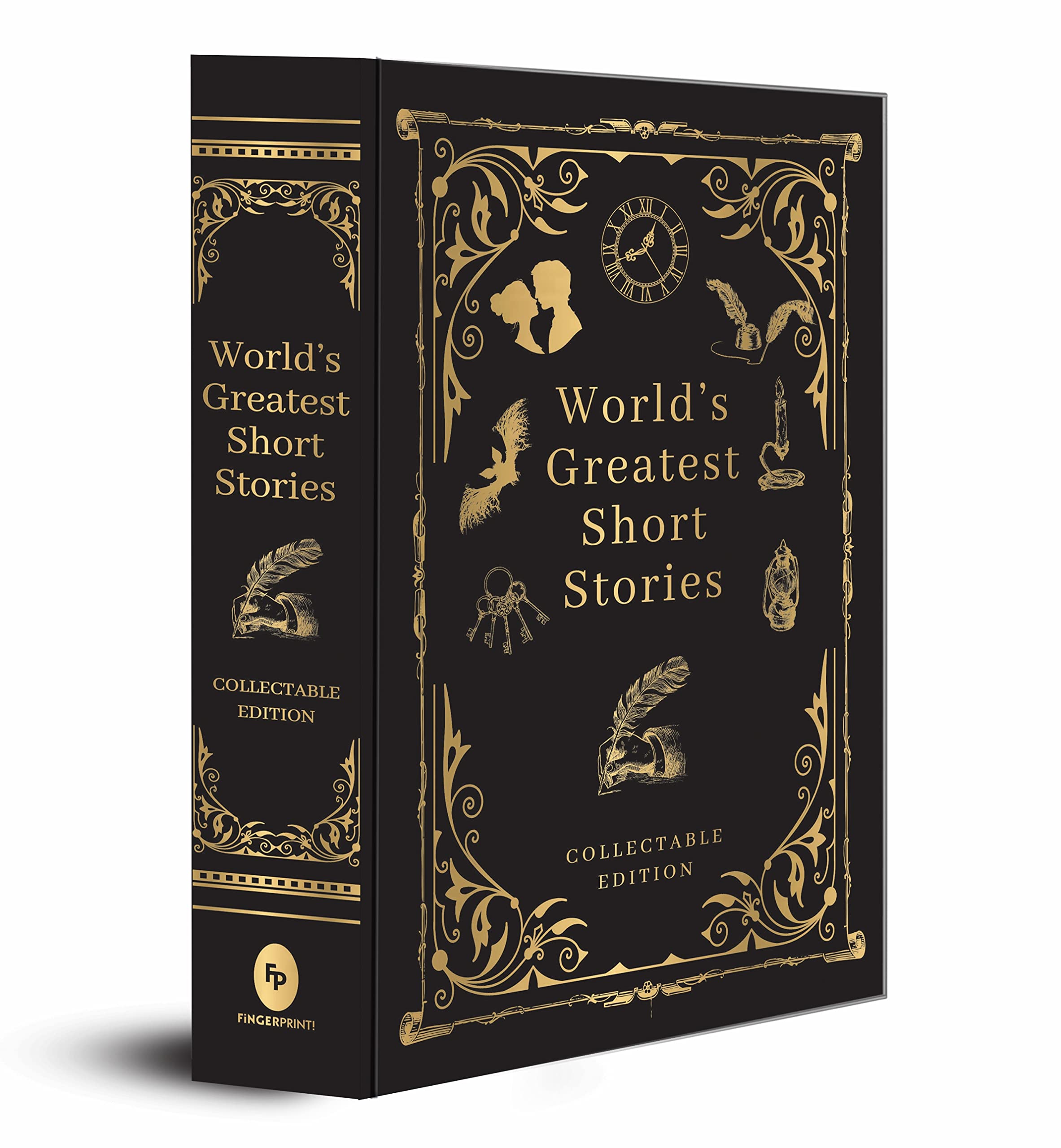 Worlds Greatest Short Stories (Deluxe Hardbound Edition)