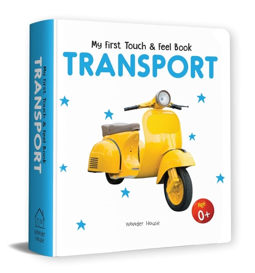 My First Touch And Feel Book Transport 