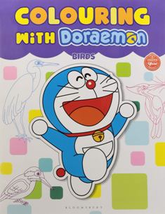 COLOURING WITH DORAEMON BIRDS