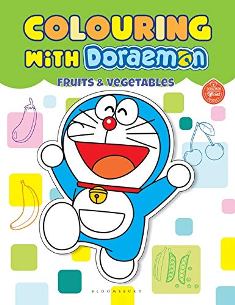 COLOURING WITH DORAEMON FRUITS AND VEGETABLES