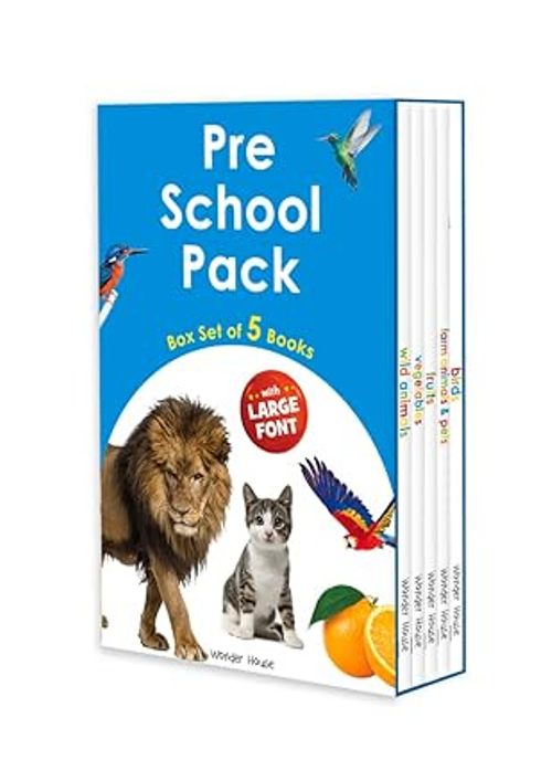 Pre School Pack Box Set Of 5 Books