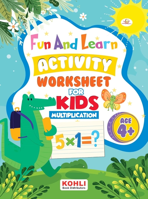 Fun And Learn Activity Workbook For Kids Multiplication