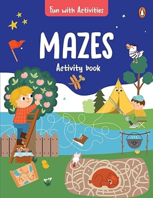 Fun with Activities Mazes Activity Book