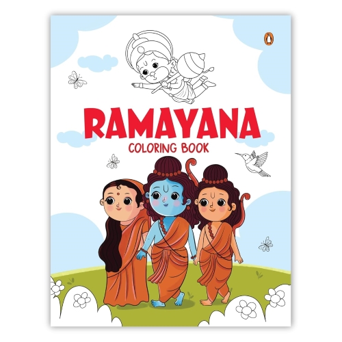 Ramayana Coloring Book