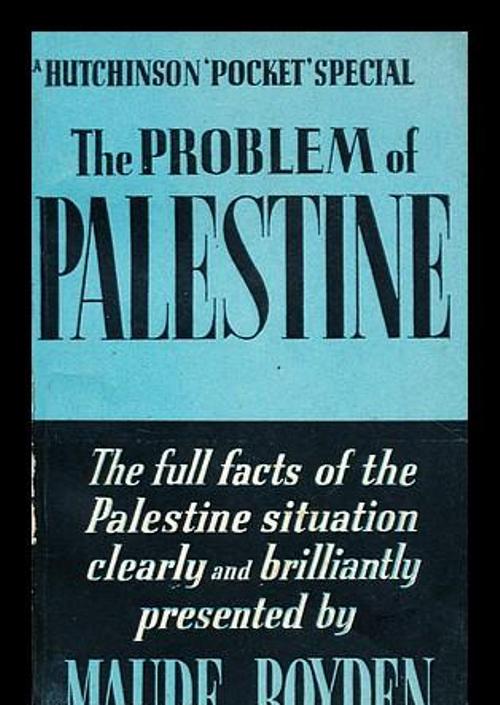 THE PROBLEM OF PALESTINE