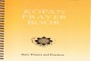 KOPAN PRAYER BOOK