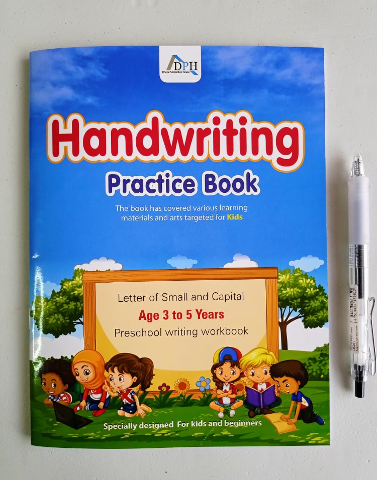 Handwriting Practice Book Age 3 To 5 Years