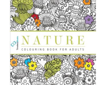 Nature Colouring Book For Adults