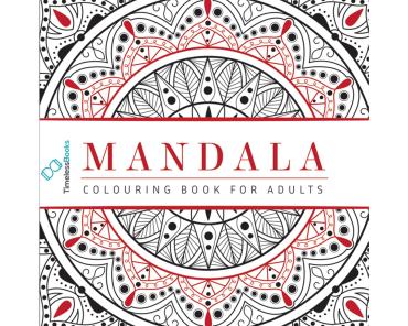 Mandala Adults Colouring Book With Tearout Sheet