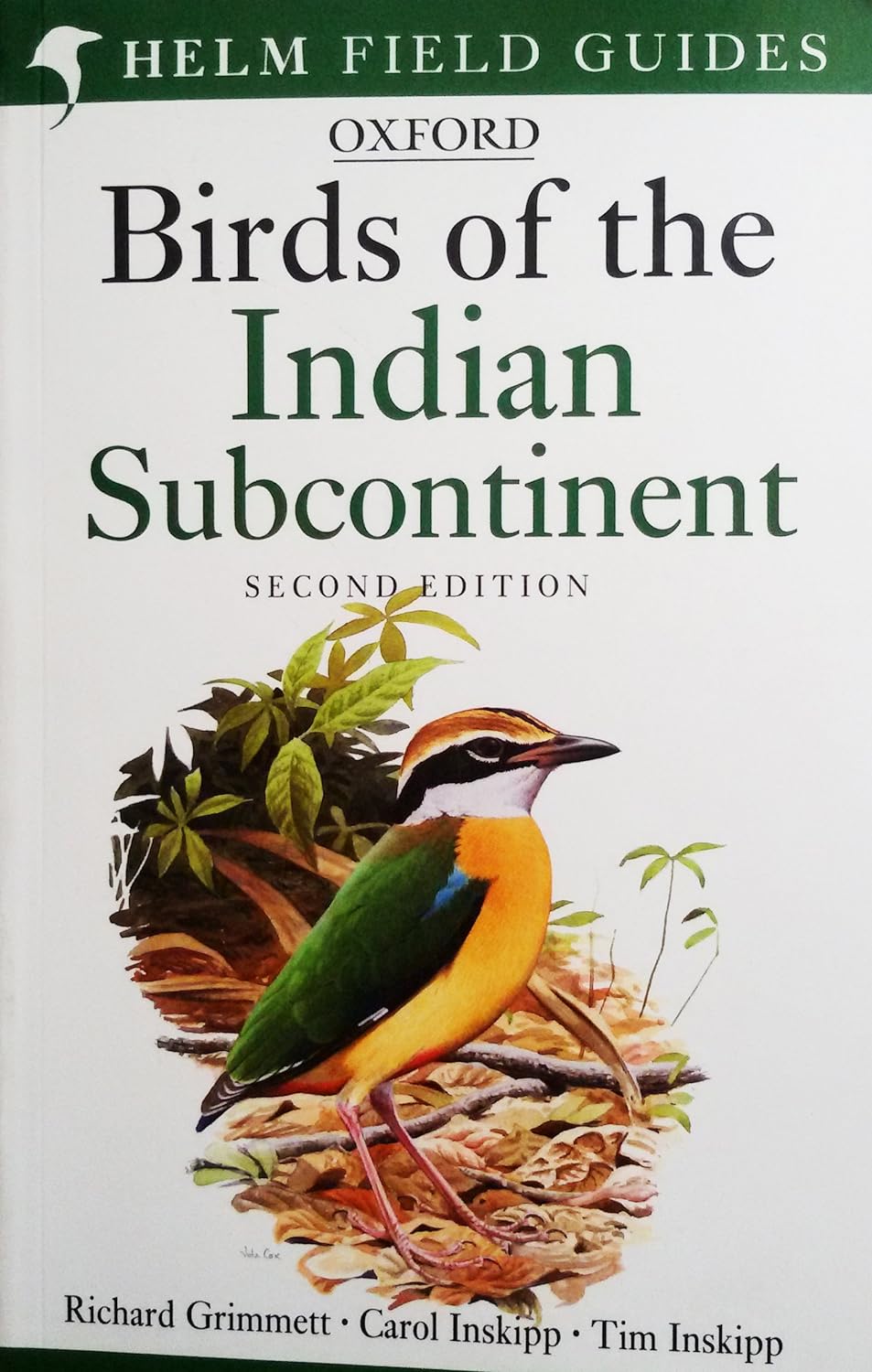 BIRDS OF THE INDIAN SUBCONTINENT HELM FIELD GUIDES AUTHOR SIGNED COPY