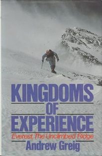 KINGDOMS OF EXPERIENCE EVEREST THE UNCLIMBED RIDGE SIGNED COPY